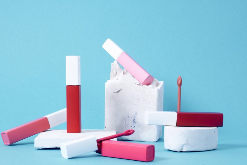 Beauty products belonging to Kylie Cosmetics.
